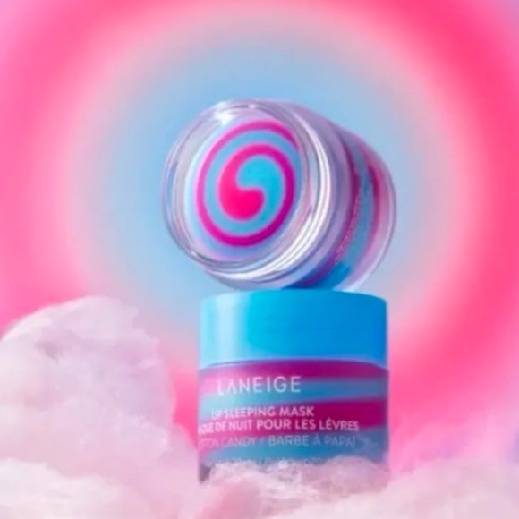 LANEIGE LIP SLEEPING MASK LIMITED EDITION COTTON CANDY - Picture 4 of 7